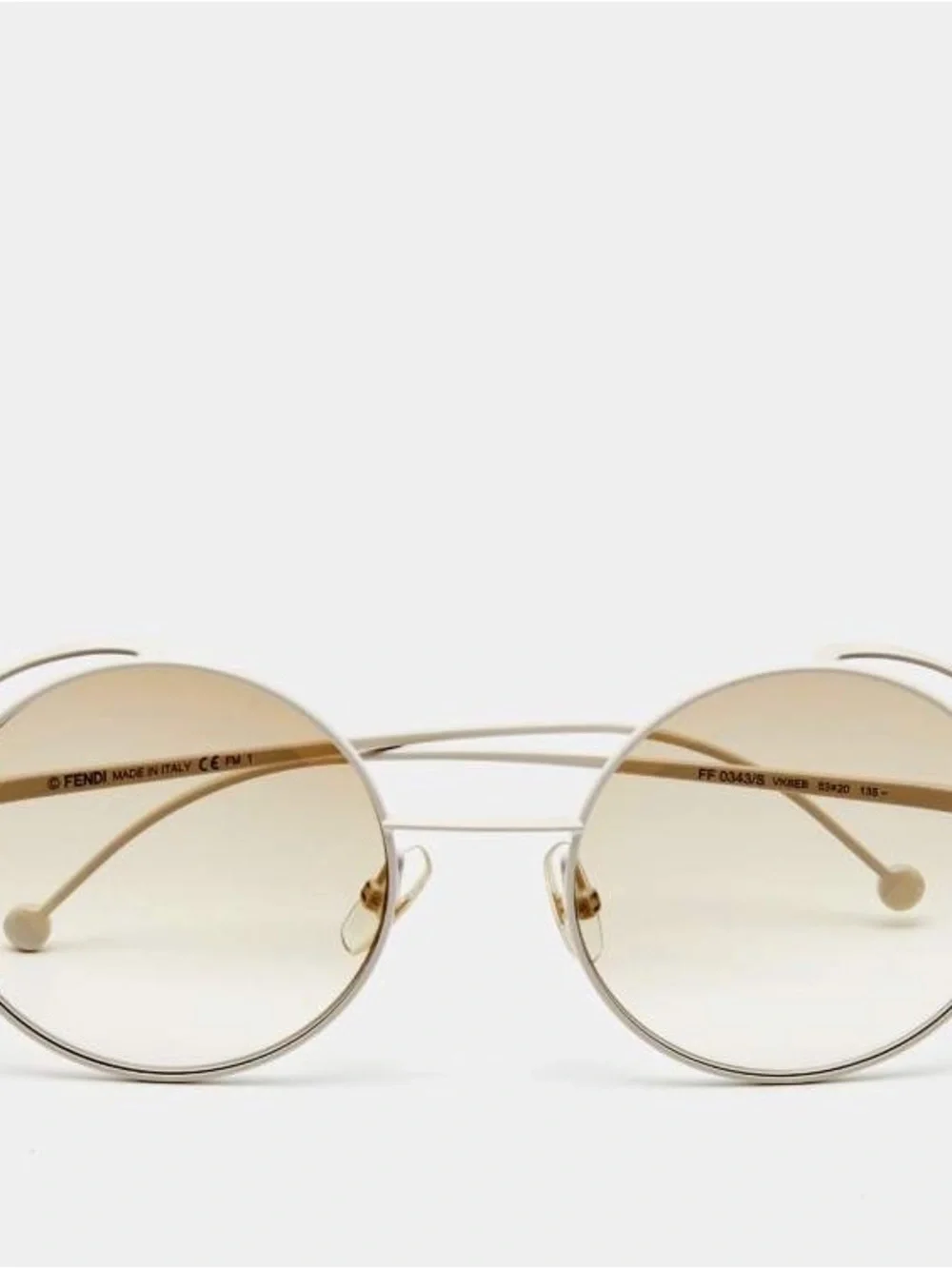 Fendi FF 0343/S sunglasses gradient round